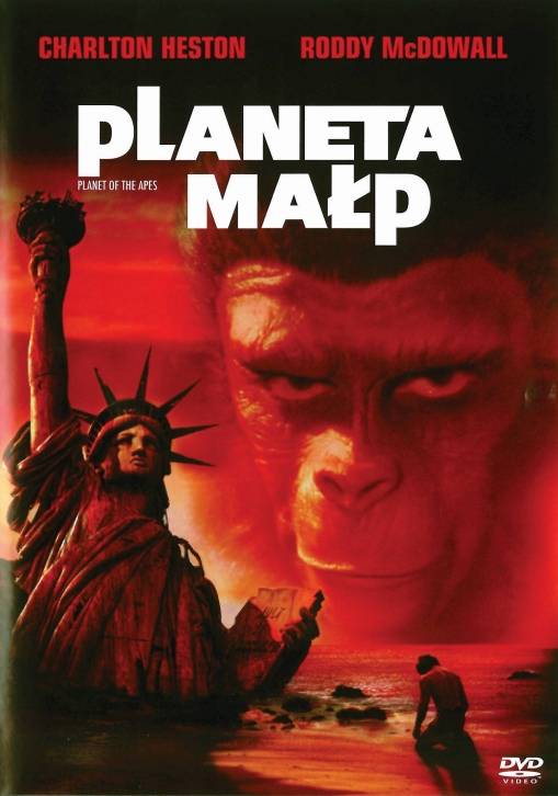 Okładka Franklin J. Schaffner - PLANETA MAŁP (1986) (DVD)