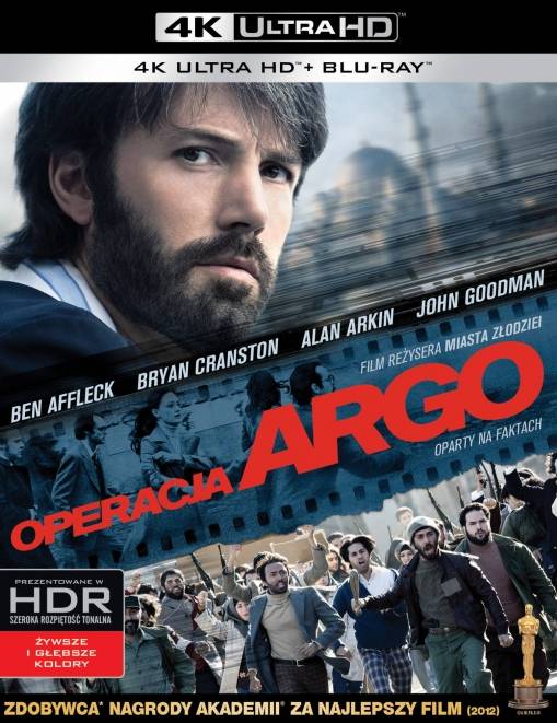 Okładka Ben Affleck - OPERACJA ARGO (2BD) 4K