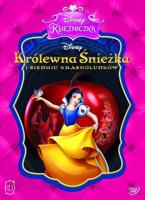 Okładka David Hand - KRÓLEWNA ŚNIEŻKA I SIEDMIU KRASNOLUDKÓW (DVD) DISNEY KSIĘŻNICZKA