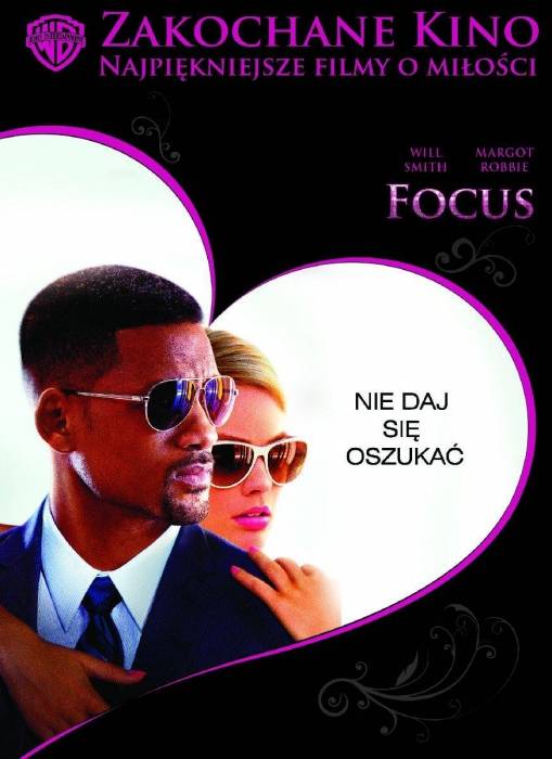 Okładka Glenn Ficarra - FOCUS (DVD) ZAKOCHANE KINO