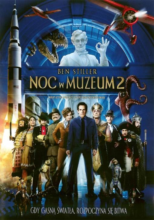 Okładka Shawn Levy - NOC W MUZEUM 2 (DVD)