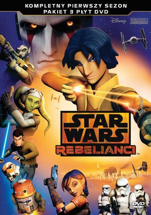 Okładka Simon Kinberg - STAR WARS: REBELIANCI, SEZON 1 (3 DVD)