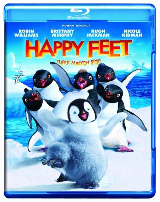 Okładka George Miller - HAPPY FEET: TUPOT MAŁYCH STÓP (BD)