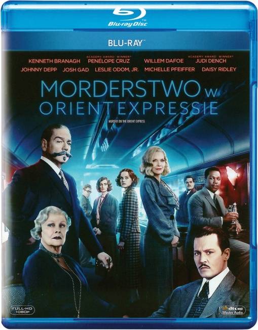 Okładka Kenneth Branagh - MORDERSTWO W ORIENT EXPRESSIE (BD)