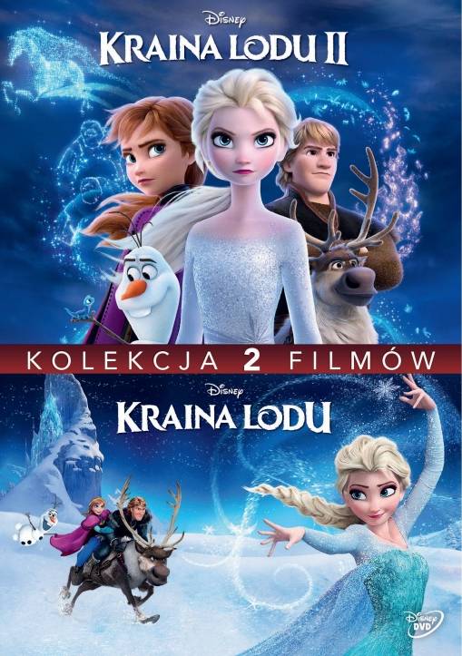 Okładka Chris Buck - KRAINA LODU 1-2 PAKIET (2DVD) DUBBING