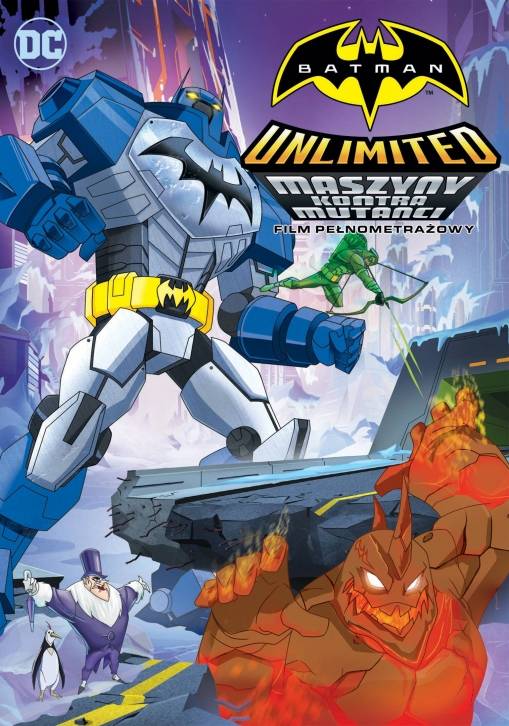 Okładka Curt Geda - BATMAN UNLIMITED: MASZYNY KONTRA MUTANCI