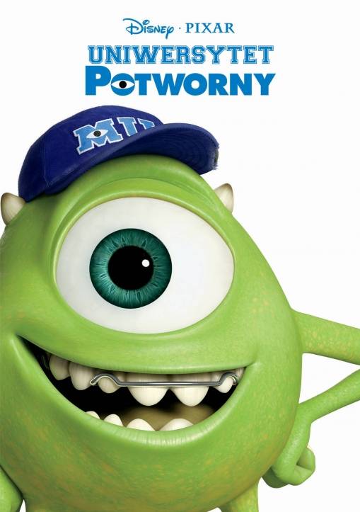 Okładka Dan Scanlon - UNIWERSYTET POTWORNY (DVD) DISNEY PIXAR