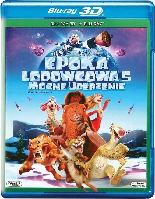 Okładka Galen T. Chu - EPOKA LODOWCOWA 5: MOCNE UDERZENIE (2BD 3-D)