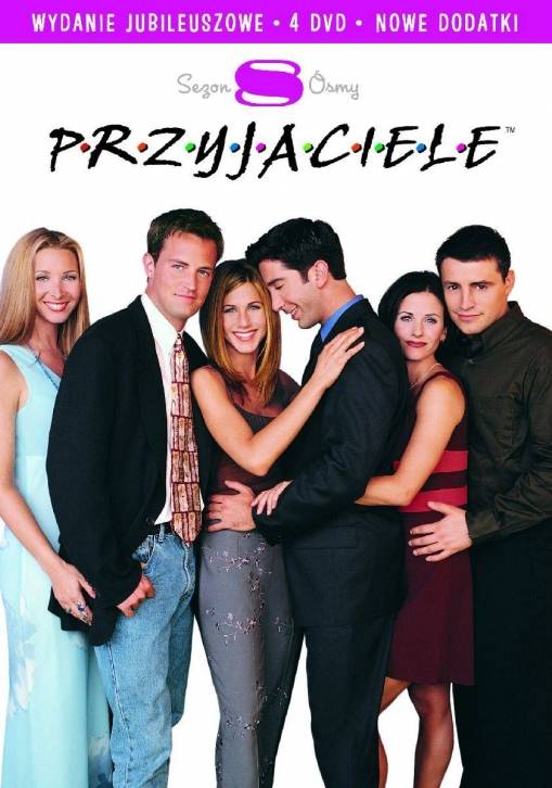 Okładka Marta Kauffman - PRZYJACIELE EDYCJA JUBILEUSZOWA, S8 (4D)