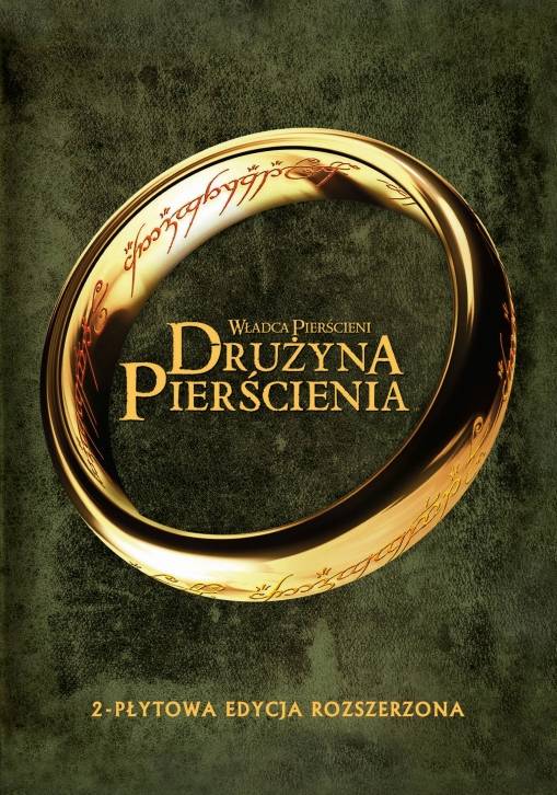 Okładka Peter Jackson - WŁADCA PIERŚCIENI DRUŻYNA PIERŚCIENIA - EDYCJA ROZSZERZONA (2 DVD)