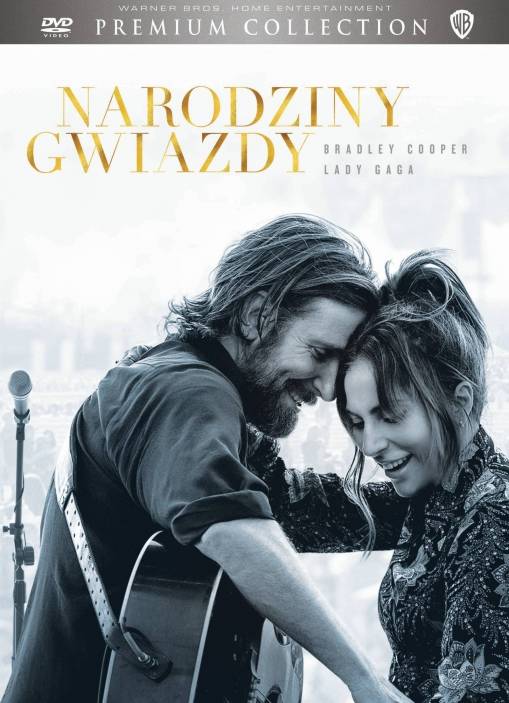 Okładka Bradley Cooper - NARODZINY GWIAZDY (DVD) PREMIUM COLLECTION