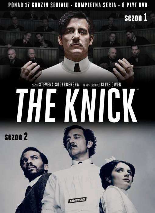 Okładka Jack Amiel - THE KNICK, SEZONY 1-2 (8DVD)