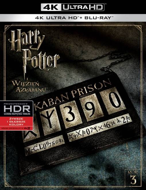 Okładka Alfonso Cuarón - HARRY POTTER I WIĘZIEŃ AZKABANU (2BD 4K)