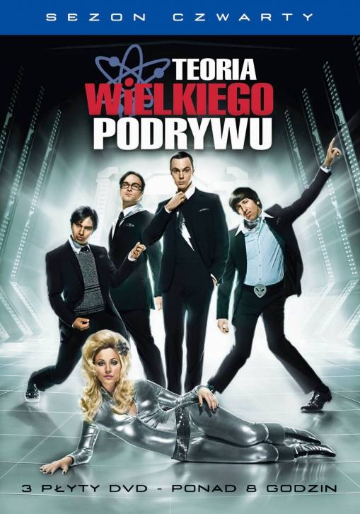 Okładka Chuck Lorre - TEORIA WIELKIEGO PODRYWU, SEZON 4 (3 DVD)