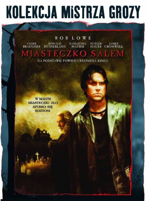 Okładka Mikael Salomon - MIASTECZKO SALEM (2004) (DVD), KOLEKCJA MISTRZ GROZY