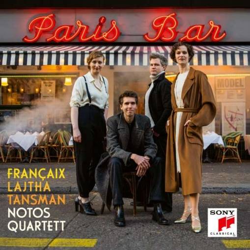 Okładka Notos Quartett - Paris Bar - Francaix Tansman Lajtha