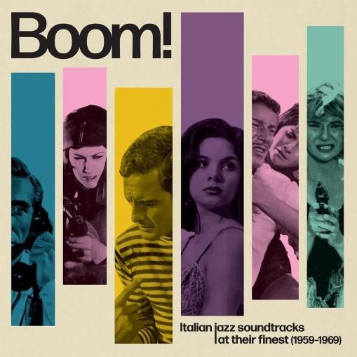 Okładka VARIOUS - BOOM! ITALIAN JAZZ SOUNDTRACKS AT THEIR FINEST (1959-1969)