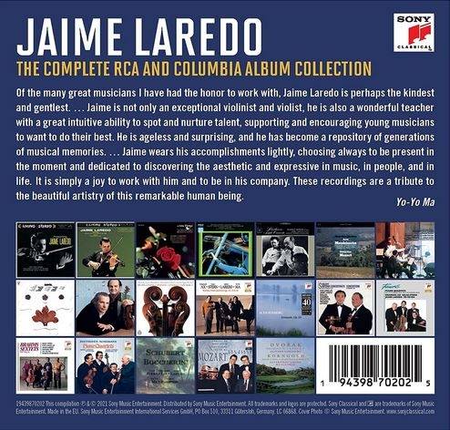 Jaime Laredo - The Complete RCA and Columbia Album Collection