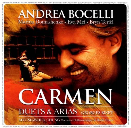 Okładka ANDREA BOCELLI - BIZET:CARMEN DUETS & ARIAS (PL)