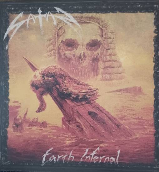 Okładka Satan - Earth Infernal LP BLACK
