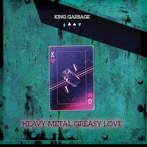 Okładka King Garbage - Heavy Metal Greasy Love LP WHITE INDIE