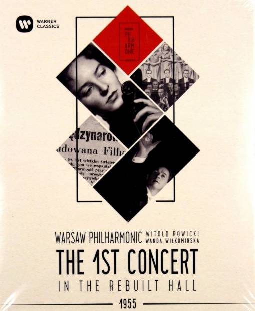 Okładka WARSAW PHILHARMONIC/WANDA WILKOMIRSKA/WITOLD ROWICKI - WARSAW PHILHARMONIC ARCHIVE: THE 1ST CONCERT 1955