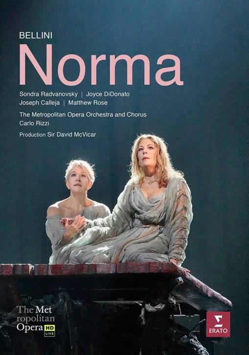 Okładka DIDONATO/RADVANOVSKY/CALLEJA/METROPOLITAN OPERA HOUSE ORCHESTRA/RIZZI - BELLINI: NORMA (MET LIVE RECORDING)