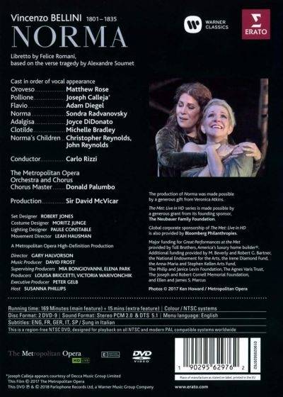 BELLINI: NORMA (MET LIVE RECORDING)