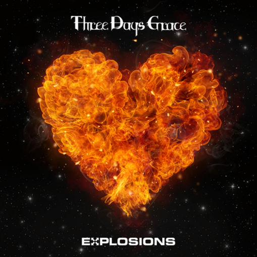 Okładka Three Days Grace - EXPLOSIONS