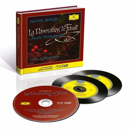 Okładka IGOR MARKEVITCH - BERLIOZ LA DAMNATION DE FAUST (2CD + BLU-RAY AUDIO)