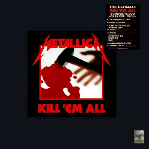 Okładka METALLICA - KILL 'EM ALL (DELUXE 4LP+5CD+DVD) LTD.