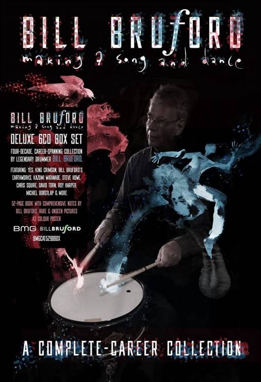 Okładka BILL BRUFORD - MAKING A SONG AND DANCE: A COMPLETE-CAREER COLLECTION (BOXSET)