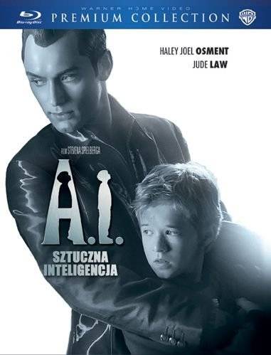 Okładka Steven Spielberg - A. I. SZTUCZNA INTELIGENCJA (BD) PREMIUM COLLECTION