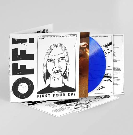 Okładka OFF! - First Four EPs LP COLORED