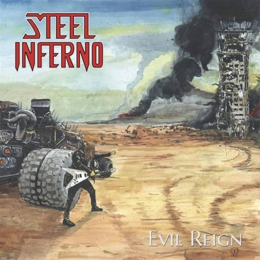 Okładka Steel Inferno - Evil Reign LP