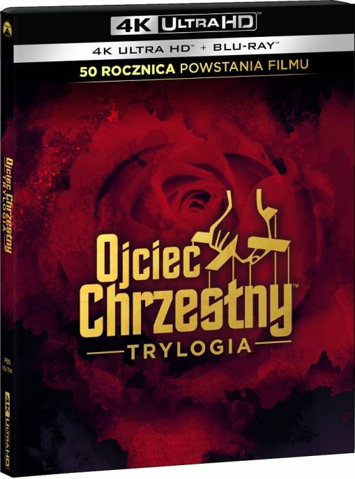 Okładka Francis Ford Coppola - OJCIEC CHRZESTNY. TRYLOGIA (4BD 4K)