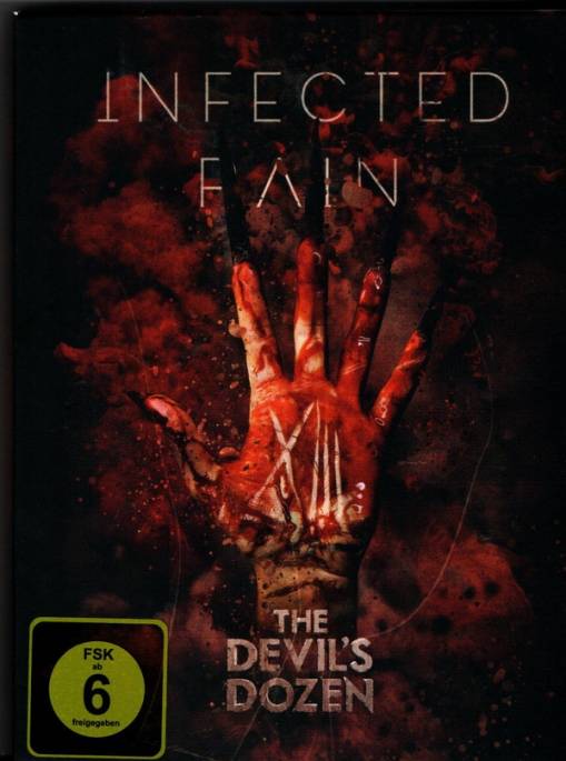 Okładka Infected Rain - The Devil’s Dozen CD+BLURAY+DVD