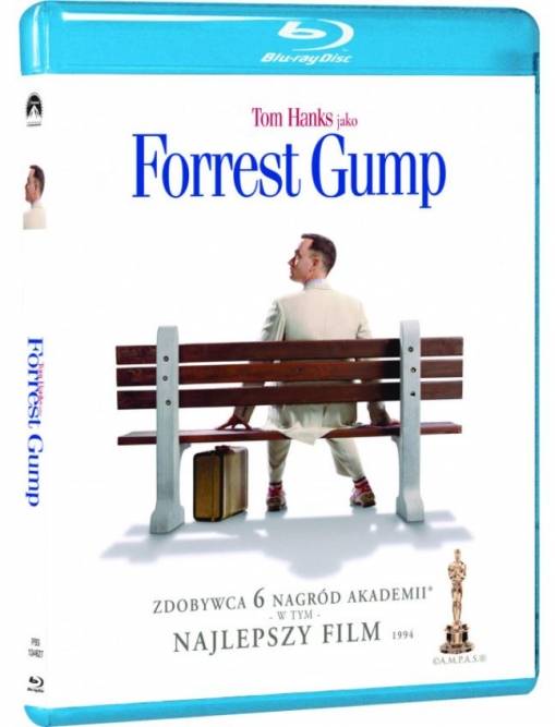 Okładka Robert Zemeckis - FORREST GUMP (BD)