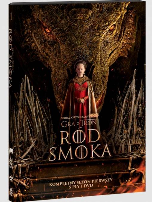 Okładka George R. R. Martin - RÓD SMOKA, SEZON 1 (5 DVD)