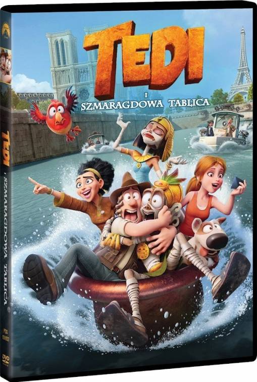 Okładka Enrique Gato - TEDI I SZMARAGDOWA TABLICA (DVD)