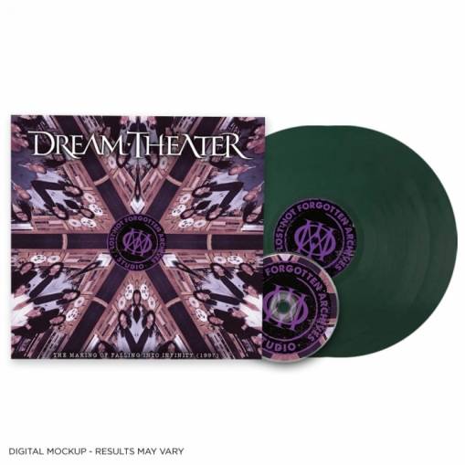 Okładka Dream Theater - Lost Not Forgotten Archives: The Making of Falling Into Infinity (1997) (Dark Green 2LP+CD)