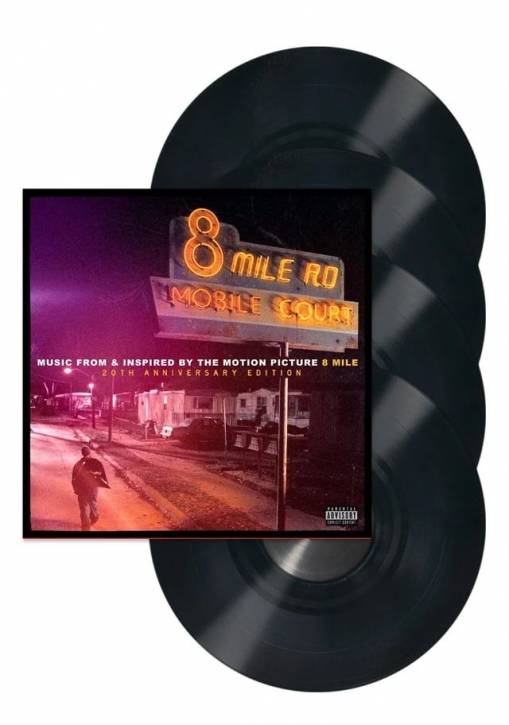 Okładka VARIOUS ARTISTS - 8 MILE - MUSIC FROM AND INSPIRED BY THE MOTION PICTURE / EXPANDED EDITION (4LP)