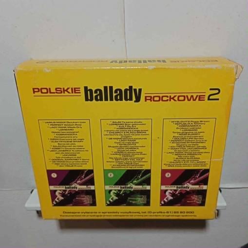 Polskie Ballady Rockowe 2 (3CD BOX SET) [VG]