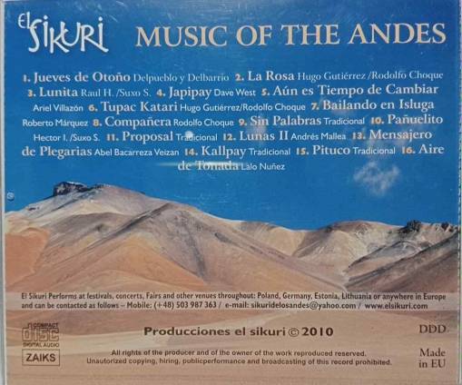 Music of the Andes [EX]