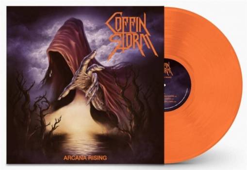 Okładka Coffin Storm - Arcana Rising LP ORANGE