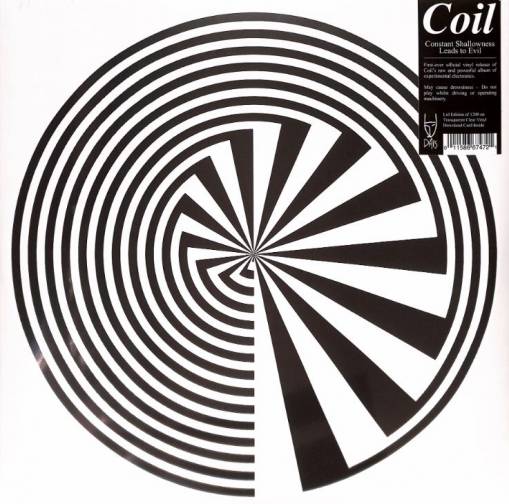 Okładka Coil - Constant Shallowness Leads To Evil LP CLEAR