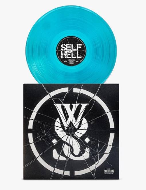 Okładka While She Sleeps - Self Hell LP CURACAO BLUE INDIE