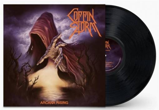 Okładka Coffin Storm - Arcana Rising LP BLACK