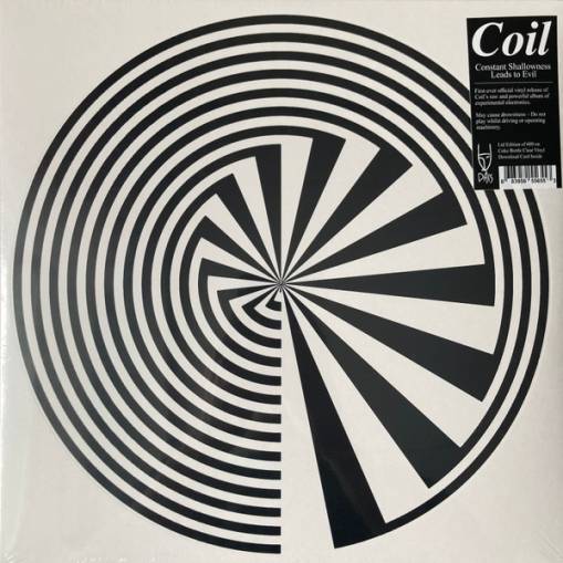 Okładka Coil - Constant Shallowness Leads To Evil LP CLEAR COKE