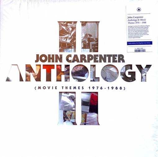 Okładka Carpenter, John - Anthology II Movie Themes 1976-1988 LP BLUE